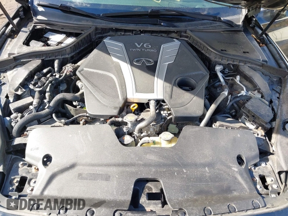 2017 Infiniti Q60 Sport with VIN JN1EV7EL4HM553227, listed as a IAAI auction lot 41479712 with 49,673 mi miles and . Bid and sale history available at DreamBid. Image 10.