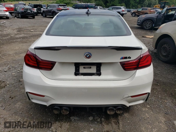 2016 BMW M4 with VIN WBS3R9C51GK708599, listed as a Copart auction lot 60246133 with 79,605 mi miles. Bid and sale history available at carsss.com. Image 6.