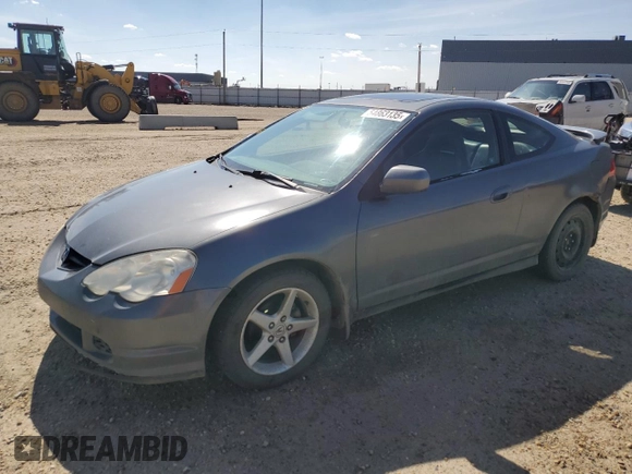 2002 Acura RSX Auto with VIN JH4DC54832C808526, listed as a Copart auction lot 54863135 with 376,120 mi miles and Clean Title. Bid and sale history available at carsss.com. Image 1.