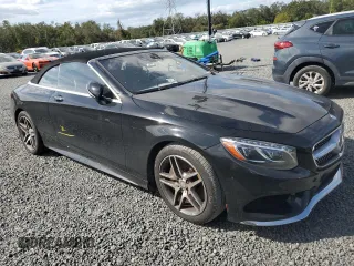 2017 Mercedes-Benz S 550 with VIN WDDXK8CB9HA025415, listed as a Copart auction lot 76422904 with Not Provided miles and Salvage Title. Bid and sale history available at DreamBid. Image 4.