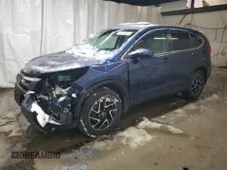 2016 Honda CR-V EX with VIN 2HKRM4H55GH660938, listed as a Copart auction lot 83026804 with 85,099 mi miles and Salvage Title. Bid and sale history available at DreamBid. Image 1.