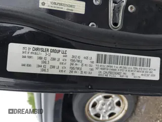 2012 Jeep Patriot Sport with VIN 1C4NJPBB2CD634837, listed as a IAAI auction lot 42379087 with 123,745 mi miles and . Bid and sale history available at DreamBid. Image 9.