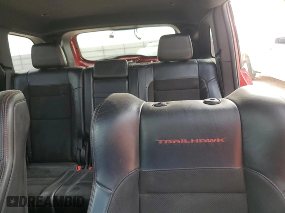 2018 Jeep Grand Cherokee Trailhawk with VIN 1C4RJFLGXJC477597, listed as a Copart auction lot 56338075 with 91,443 mi miles and Salvage title. Bid and sale history available at DreamBid. Image 10.