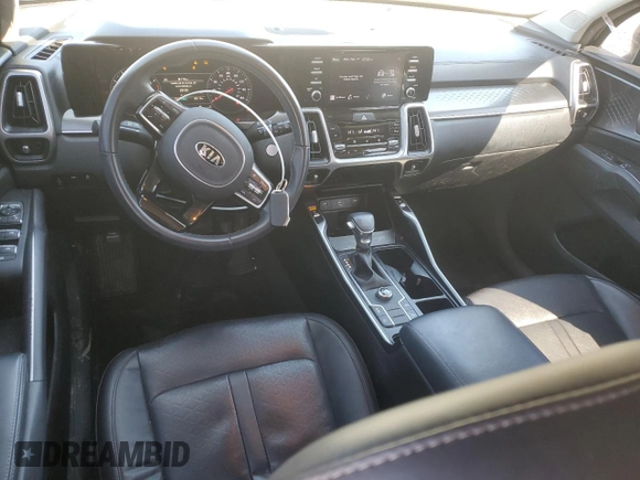 2021 Kia Sorento S with VIN 5XYRL4LC6MG051627, listed as a Copart auction lot 45833105 with 88,175 mi miles and Salvage Title. Bid and sale history available at DreamBid. Image 8.