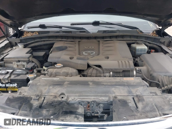 2011 Infiniti QX56 7-passenger z VIN JN8AZ2NF6B9500900, wystawiony jako IAAI lot #41585262 z przebiegiem 201 958 mil mil oraz . Historia ofert i sprzedaży dostępna na DreamBid. Obrazek 10.