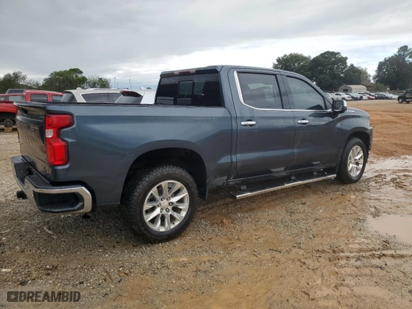 2019 Chevrolet Silverado 1500 LTZ with VIN 1GCPWEED2KZ134786, listed as a Copart auction lot 73515084 with 90,422 mi miles and Salvage Title. Bid and sale history available at carsss.com. Image 3.