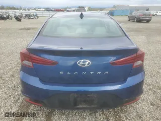 2020 Hyundai Elantra Value Edition with VIN 5NPD84LF2LH594163, listed as a Copart auction lot 51109365 with 32,499 mi miles and Salvage Title. Bid and sale history available at carsss.com. Image 6.