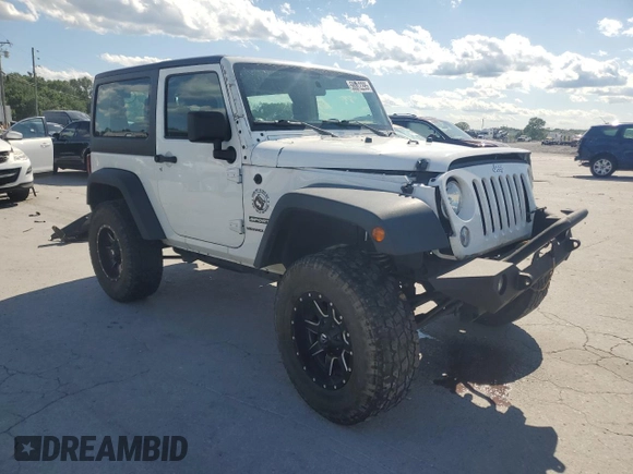 2018 Jeep Wrangler Sport S z VIN 1C4GJWAG7JL928432, wystawiony jako Copart lot #58012295 z przebiegiem 87 104 mil mil oraz Szkoda całkowita • Salvage title. Historia ofert i sprzedaży dostępna na DreamBid. Obrazek 4.