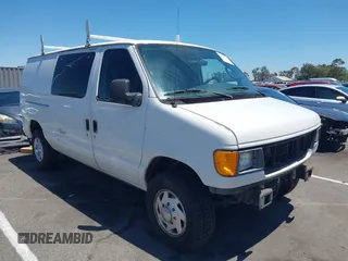 2006 Ford Econoline Cargo with VIN 1FTNE24L06DA80246, listed as a IAAI auction lot 42630383 with 232,882 mi miles and . Bid and sale history available at DreamBid. Image 1.