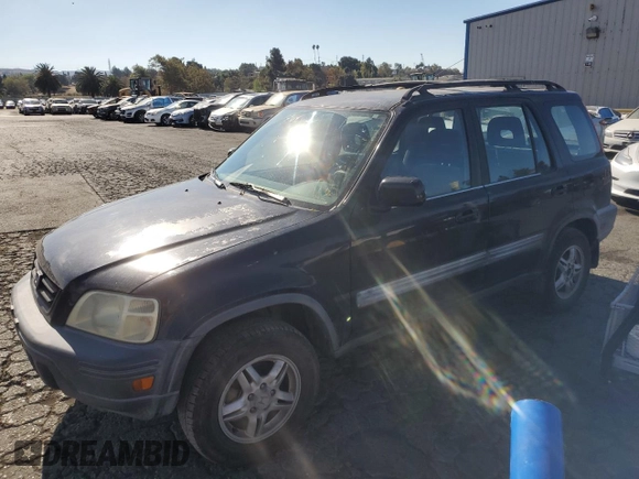 2001 Honda CR-V EX with VIN JHLRD17651S024170, listed as a Copart auction lot 74809114 with 177,731 mi miles and Salvage Title. Bid and sale history available at carsss.com. Image 1.