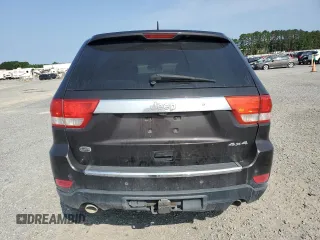 2011 Jeep Grand Cherokee Overland Summit with VIN 1J4RR6GT3BC686143, listed as a Copart auction lot 59218685 with 155,059 mi miles and Salvage title. Bid and sale history available at DreamBid. Image 6.