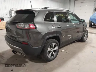 2019 Jeep Cherokee Limited with VIN 1C4PJMDN9KD207393, listed as a IAAI auction lot 41869899 with 71,245 mi miles. Bid and sale history available at carsss.com. Image 4.