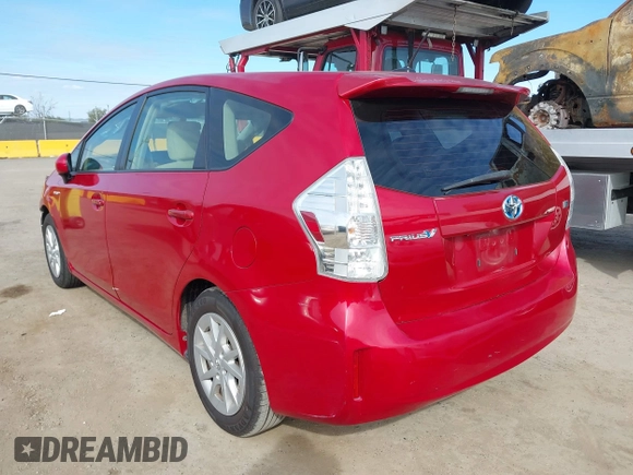 2013 Toyota Prius Two with VIN JTDZN3EU3D3237933, listed as a IAAI auction lot 41722468 with 151,777 mi miles and . Bid and sale history available at carsss.com. Image 3.