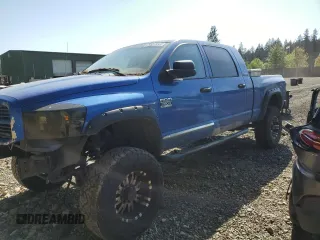 2007 Dodge 2500 Laramie z VIN 3D7KS29D07G762602, wystawiony jako Copart lot #55106955 z przebiegiem 293 428 mil mil oraz Czysty tytuł • Clean title. Historia ofert i sprzedaży dostępna na DreamBid. Obrazek 1.