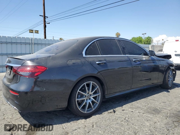 2023 Mercedes-Benz E-Class E 350 with VIN W1KZF8DB6PB103234, listed as a Copart auction lot 63723184 with 21,653 mi miles and Salvage Title. Bid and sale history available at carsss.com. Image 3.