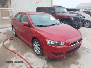 2015 Mitsubishi Lancer ES with VIN JA32U2FU7FU003772, listed as a IAAI auction lot 42127352 with 130,281 mi miles. Bid and sale history available at carsss.com. Image 1.