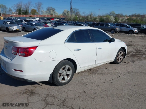 2013 Chevrolet Malibu LS with VIN 1G11B5SA1DF301048, listed as a IAAI auction lot 41983429 with 110,000 mi miles. Bid and sale history available at carsss.com. Image 4.