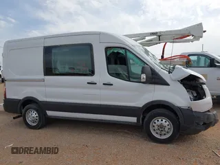 2023 Ford Transit Cargo with VIN 1FTBR2C83PKA71896, listed as a IAAI auction lot 42201228 with 31,427 mi miles. Bid and sale history available at carsss.com. Image 12.