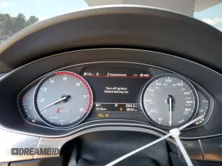 2018 Audi S6 Premium Plus with VIN WAUFFAFC1JN033378, listed as a Copart auction lot 68545694 with 98,151 mi miles and Salvage Title. Bid and sale history available at carsss.com. Image 9.