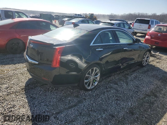 2015 Cadillac ATS Sedan Luxury RWD with VIN 1G6AB5RA7F0124835, listed as a Copart auction lot 46309755 with 136,746 mi miles and Clean Title. Bid and sale history available at carsss.com. Image 3.