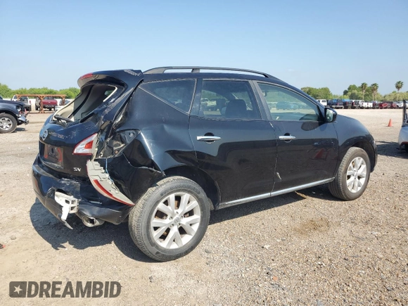 2014 Nissan Murano SV with VIN JN8AZ1MU7EW422241, listed as a Copart auction lot 66687584 with 126,082 mi miles and Salvage Title. Bid and sale history available at carsss.com. Image 3.