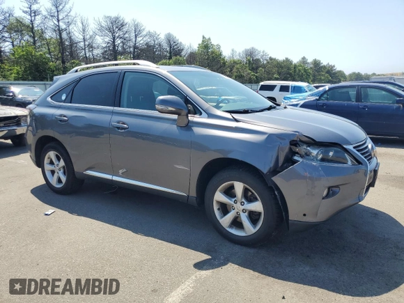 2015 Lexus RX 350 with VIN 2T2BK1BA5FC285254, listed as a Copart auction lot 60932825 with 137,400 mi miles and Salvage title. Bid and sale history available at DreamBid. Image 4.
