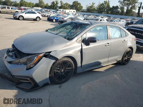 2022 Toyota Corolla SE with VIN 5YFS4MCE6NP121446, listed as a Copart auction lot 69146444 with 29,952 mi miles and Salvage Title. Bid and sale history available at carsss.com. Image 1.