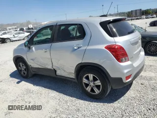 2020 Chevrolet Trax LS with VIN KL7CJKSB0LB340114, listed as a Copart auction lot 61056535 with 42,044 mi miles and Salvage title. Bid and sale history available at DreamBid. Image 2.
