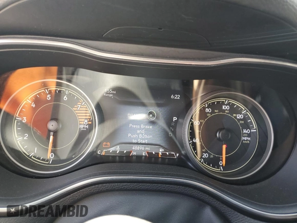 2022 Jeep Cherokee Limited with VIN 1C4PJMDX2ND556420, listed as a Copart auction lot 50798055 with 48,896 mi miles and Salvage Title. Bid and sale history available at DreamBid. Image 9.