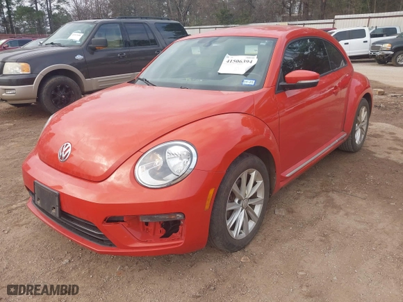2018 Volkswagen Beetle S with VIN 3VWFD7AT0JM711483, listed as a IAAI auction lot 41506394 with 100,321 mi miles. Bid and sale history available at carsss.com. Image 18.