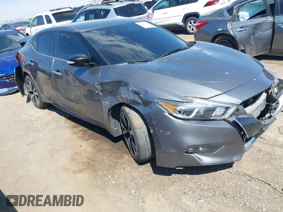 2017 Nissan Maxima SV with VIN 1N4AA6AP7HC422895, listed as a IAAI auction lot 41903816 with 98,214 mi miles and . Bid and sale history available at DreamBid. Image 1.