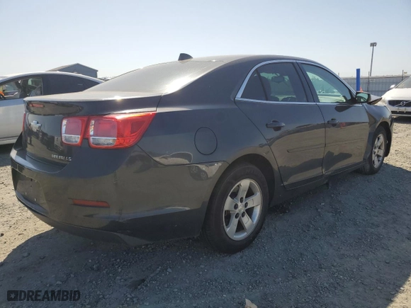 2014 Chevrolet Malibu LS with VIN 1G11B5SL9EF176643, listed as a Copart auction lot 52520065 with 106,933 mi miles and Salvage Title. Bid and sale history available at carsss.com. Image 3.