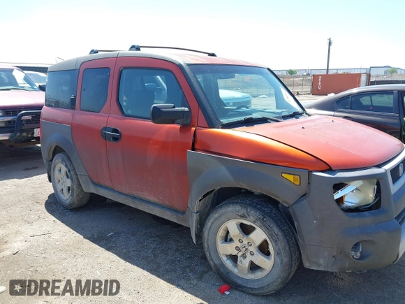 2003 Honda Element EX with VIN 5J6YH28563L051457, listed as a IAAI auction lot 41988907 with 155,286 mi miles and . Bid and sale history available at DreamBid. Image 1.