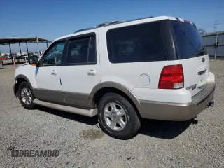 2004 Ford Expedition Eddie Bauer with VIN 1FMFU18L84LA80053, listed as a Copart auction lot 58858345 with 103,596 mi miles and Salvage title. Bid and sale history available at DreamBid. Image 2.