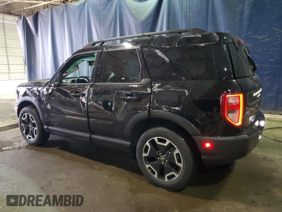 2024 Ford Bronco Sport Outer Banks z VIN 3FMCR9C69RRE32506, wystawiony jako Copart lot #50443075 z przebiegiem 4 688 mil mil oraz Nie do naprawy • Non repairable. Historia ofert i sprzedaży dostępna na DreamBid. Obrazek 2.