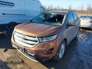 2017 Ford Edge SEL with VIN 2FMPK4J88HBB50397, listed as a IAAI auction lot 41748770 with 95,300 mi miles. Bid and sale history available at carsss.com. Image 2.