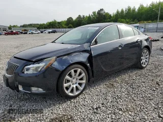 2013 Buick Regal Turbo Premium 3 z VIN 2G4GU5GV5D9154910, wystawiony jako Copart lot #55050685 z przebiegiem 86 975 mil mil oraz Szkoda całkowita • Salvage title. Historia ofert i sprzedaży dostępna na DreamBid. Obrazek 1.