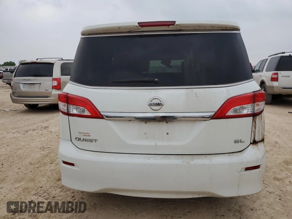 2015 Nissan Quest SV with VIN JN8AE2KP5F9127296, listed as a Copart auction lot 51836405 with 133,399 mi miles and Clean Title. Bid and sale history available at carsss.com. Image 6.