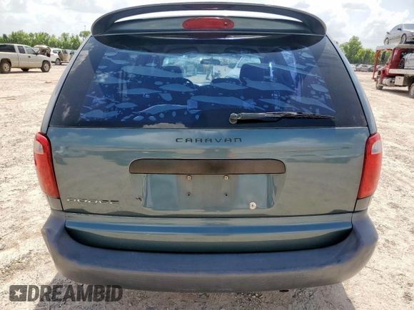 2007 Dodge Caravan SE with VIN 1D4GP25R67B188845, listed as a Copart auction lot 61032705 with 159,853 mi miles and Salvage title. Bid and sale history available at DreamBid. Image 6.