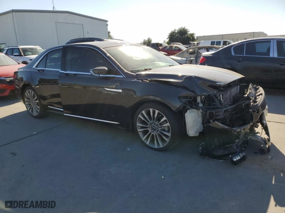 2017 Lincoln Continental Reserve with VIN 1LN6L9NP6H5618879, listed as a Copart auction lot 68135263 with 54,516 mi miles. Bid and sale history available at carsss.com. Image 4.