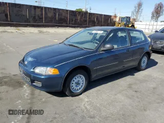 1992 Honda Civic z VIN 2HGEH2451NH500527, wystawiony jako Copart lot #42460115 z przebiegiem 92 884 mil mil oraz Czysty tytuł • Clean title. Historia ofert i sprzedaży dostępna na DreamBid. Obrazek 1.