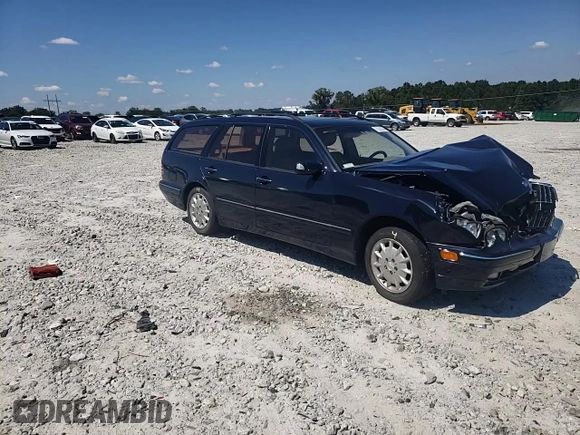 2001 Mercedes-Benz E-Class AWD with VIN WDBJH82J91X057063, listed as a Copart auction lot 70235274 with 174,846 mi miles and Salvage Title. Bid and sale history available at carsss.com. Image 12.
