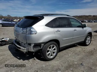 2009 Lexus RX 350 with VIN 2T2HK31U79C113863, listed as a Copart auction lot 50185735 with 127,593 mi miles and Salvage Title. Bid and sale history available at DreamBid. Image 3.