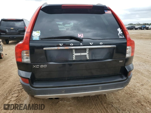 2010 Volvo XC90 I6 with VIN YV4982CY2A1532243, listed as a Copart auction lot 54322035 with 215,103 mi miles and Salvage Title. Bid and sale history available at carsss.com. Image 6.