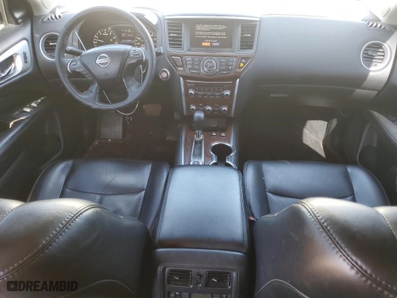 2019 Nissan Pathfinder S with VIN 5N1DR2MM7KC595961, listed as a Copart auction lot 50716175 with 107,677 mi miles and Salvage Title. Bid and sale history available at carsss.com. Image 8.