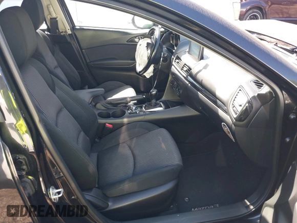 2015 Mazda 3 i Touring with VIN JM1BM1L7XF1246035, listed as a IAAI auction lot 41819595 with 124,535 mi miles and . Bid and sale history available at carsss.com. Image 5.
