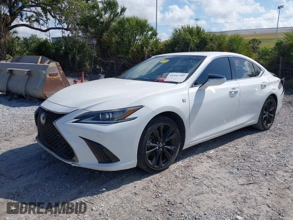2021 Lexus ES with VIN 58AGZ1B10MU096246, listed as a IAAI auction lot 41947395 with 92,450 mi miles. Bid and sale history available at carsss.com. Image 22.