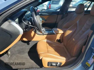 2022 BMW 8 Series 840i with VIN WBAGV4C06NCH19830, listed as a Copart auction lot 51571484 with 31,335 mi miles and Salvage Title. Bid and sale history available at carsss.com. Image 7.