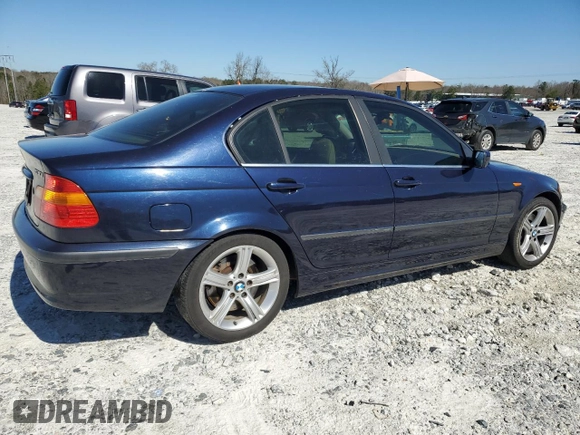 2003 BMW 3 Series 330i with VIN WBAEV53413KM29382, listed as a Copart auction lot 49380555 with 144,647 mi miles and Salvage Title. Bid and sale history available at carsss.com. Image 3.