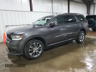 2020 Dodge Durango GT Plus with VIN 1C4RDJDG9LC103204, listed as a Copart auction lot 61939615 with 53,960 mi miles and Salvage title. Bid and sale history available at DreamBid. Image 1.